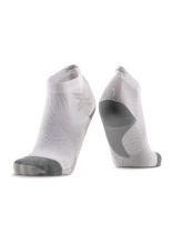 Skarpety termoakywne damskie X-Socks Run Discover Ankle biało-szare