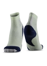 Skarpety termoakywne X-Socks Run Discover Ankle zielono-niebieskie