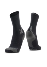 Skarpety termoakywne X-Socks Run Discover Crew czarno-szare