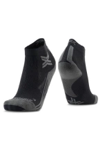 Skarpety termoakywne damskie X-Socks Run Discover Ankle czarno-szare