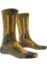 Skarpety X-Socks Trek X Merino żółto-szare