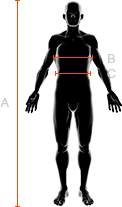 rozmiar męskich kombinezonów x-bionic klatka piersiowa