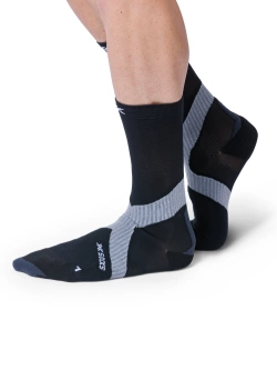 Skarpety termoaktywne X-Socks Bike Expert Crew czarno-szare