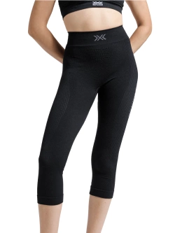 Legginsy termoaktywne damskie 3/4 X-Bionic Mightywool czarne