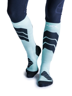 Skarpety termoaktywne X-Socks Ski Expert OTC niebiesko-granatowe