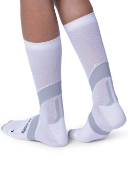 Skarpety termoaktywne X-Socks Bike Expert Crew biało-szare