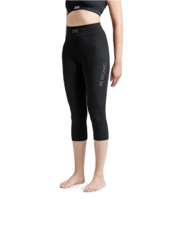 Legginsy termoaktywne damskie 3/4 X-Bionic Mightywool czarne