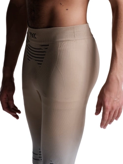 Legginsy termoaktywne X-Bionic Invent FX beżowo - szare