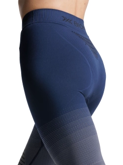 Legginsy termoaktywne damskie X-Bionic Invent FX niebiesko-szare