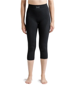 Legginsy termoaktywne damskie 3/4 X-Bionic Mightywool czarne