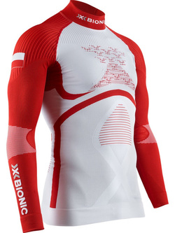 Koszulka termoatywna z półgolfem X-Bionic Energy Accumulator 4.0 Patriot Poland