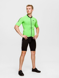 Koszulka rowerowa męska X-Bionic The Trick 4.0 Bike Zip zielona