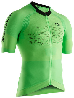 Koszulka rowerowa męska X-Bionic The Trick 4.0 Bike Zip zielona