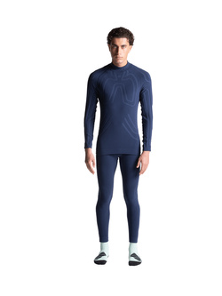 Koszulka termoaktywna X-Bionic Heatloop z długim rękawem granatowa