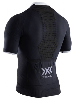 Koszulka męska X-Bionic Invent 4.0 Bike Race Zip czarna