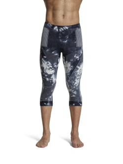 Legginsy termoaktywne 3/4 X-Bionic Energy Accumulator Wild unisex szaro-biały