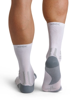 Skarpety termoakywne X-Socks Run Discover Crew biało-szare