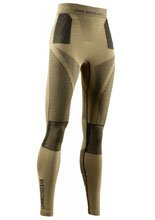 Legginsy termoaktywne damskie X-Bionic Radiactor 4.0 złoto-czarne