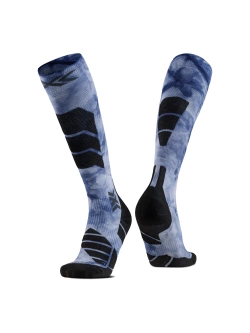 Skarpety termoaktywne X-Socks Ski Expert Wild niebiesko-czarne