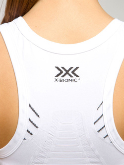 Koszulka termoaktywna bez rękawów damska X-Bionic Invent 4.0 LT biała