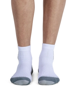 Skarpety termoakywne X-Socks Run Discover Ankle biało-szare