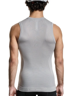 Koszulka termoaktywna unisex bez rękawów X-Bionic Xceed Ride szara