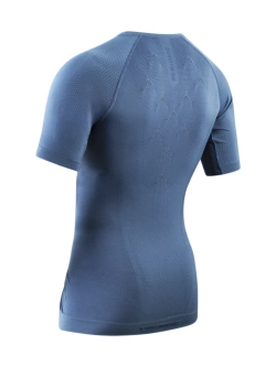 Koszulka termoaktywna z krótkim rękawem X-Bionic Xceed Run niebieska