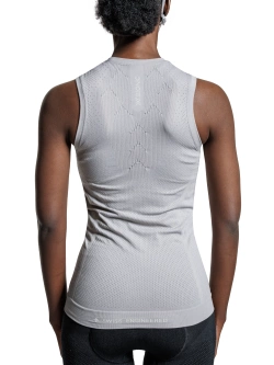 Koszulka termoaktywna unisex bez rękawów X-Bionic Xceed Ride szara
