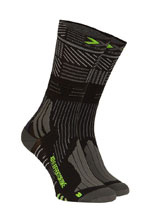 Skarpety X-Socks Xbs.Effektor Bike 4.0 czarno-zielone