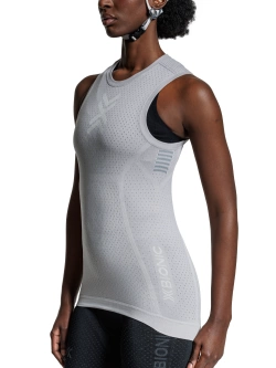 Koszulka termoaktywna unisex bez rękawów X-Bionic Xceed Ride szara