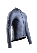 Koszulka termoaktywna z długim rękawem X-Bionic Corefusion Ride Warm czarno-szara