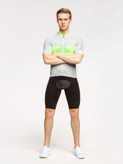 Koszulka męska X-Bionic Invent 4.0 Bike Race Zip szara