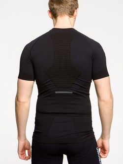 Koszulka męska X-Bionic Invent 4.0 Run Speed czarna
