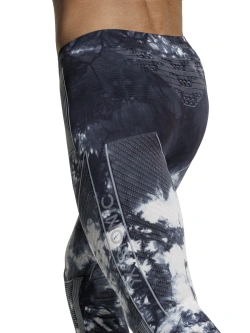 Legginsy termoaktywne 3/4 X-Bionic Energy Accumulator Wild unisex szaro-biały