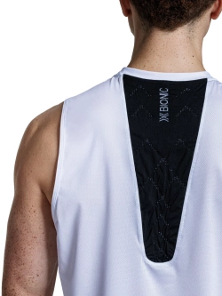 Koszulka termoaktywna unisex bez rękawów X-Bionic Corefusion biała