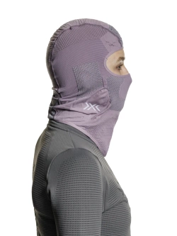 Kominiarka termoaktywna X-Bionic Stormcap Face fioletowa