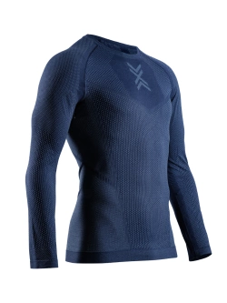 Koszulka termoaktywna z długim rękawem X-Bionic Xceed Run granatowa