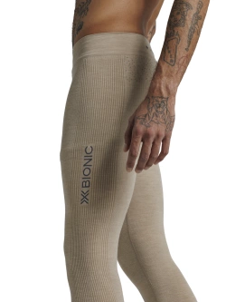 Legginsy termoaktywne X-Bionic Mightywool beżowe