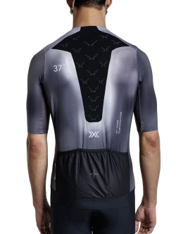 Koszulka termoaktywna z krótkim rękawem X-Bionic Corefusion Aero Jersey czarno-szara