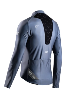 Koszulka termoaktywna z długim rękawem X-Bionic Corefusion Ride Warm czarno-szara