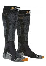Skarpety X-Socks Carve Silver 4.0 czarno-szare