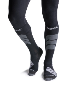 Skarpety termoaktywne X-Socks Ski Expert Silk Merino czarno-szare