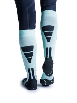 Skarpety termoaktywne X-Socks Ski Expert OTC niebiesko-granatowe