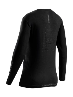 Koszulka termoaktywna damska X-Bionic Mightywool z długim rękawem czarna