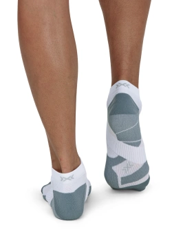 Skarpety termoaktywne X-Socks Run Perform Low Cut biało-szare