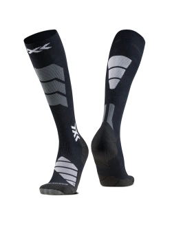 Skarpety termoaktywne X-Socks Ski Expert Silk Merino czarno-szare