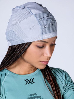 Czapka termoaktywna pod kask X-Bionic żółta