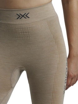 Legginsy termoaktywne damskie X-Bionic Mightywool beżowe