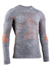 Grey Melange/Orange