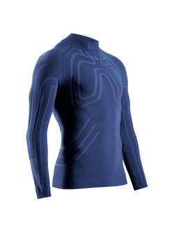 Koszulka termoaktywna X-Bionic Heatloop z długim rękawem granatowa